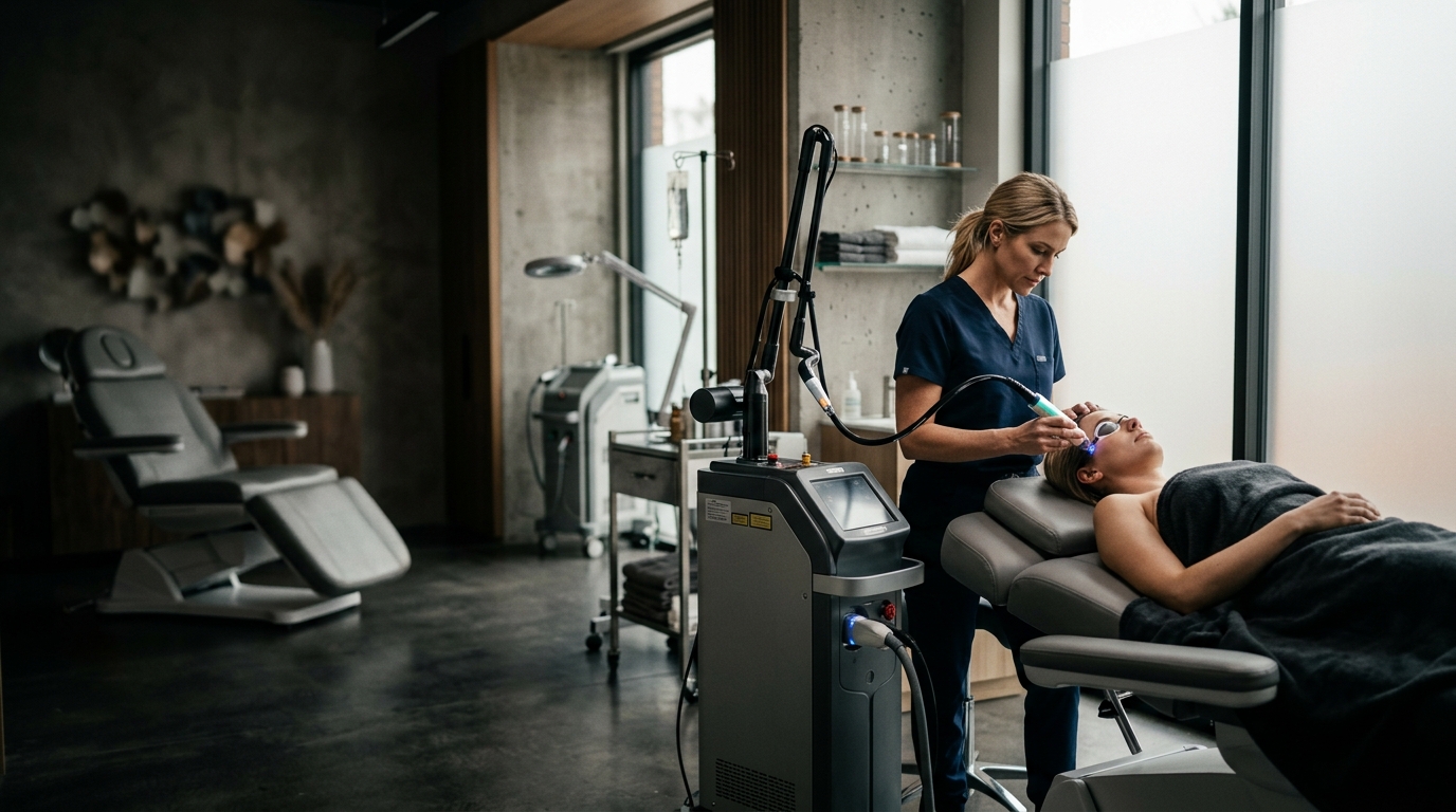 Medspa equipment and startup financing for aesthetics practitioners — working environment